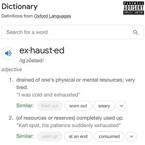 Exhausted (Explicit)