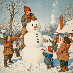 Building a snowman