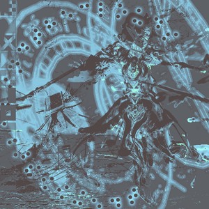 the moons behind the clouds