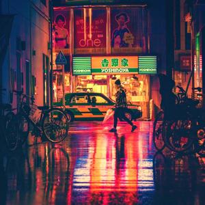 霓虹夜雨睡眠和冥想 XII封面