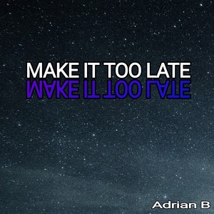 MAKE IT TOO LATE (Radio Edit)