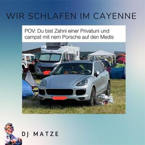 Wir schlafen im Cayenne