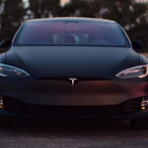 Rolling on a Tesla