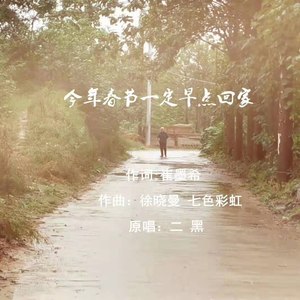 今年春节一定早点回家 (伴奏)