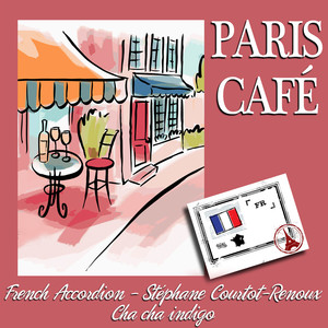 Paris Café Accordion "Cha Cha indigo"