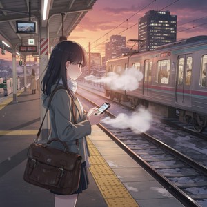 始発列車が運ぶ涙と朝焼けの切符