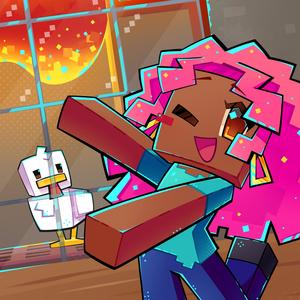 Steve's Lava Chicken (Female Version)