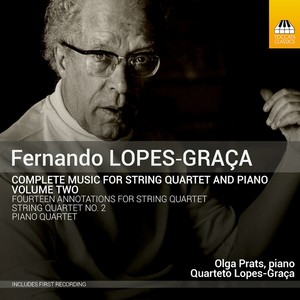 LOPES-GRAÇA, F.: Music for String Quartet and Piano (Complete) , Vol. 2 (Prats, Quarteto Lopez-Graça)