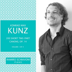 Konrad Max Kunz: 200 Short Two-Part Canons, Op. 14, Vol. 1 of 4