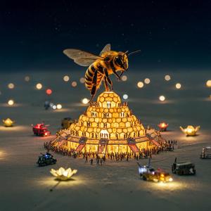 The Bees of Burning Man