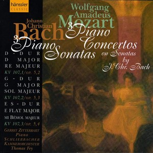 MOZART: Piano Concertos / BACH, J.C.: Piano Sonatas