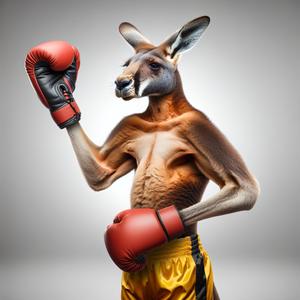 カンガルーのカールはBoxer