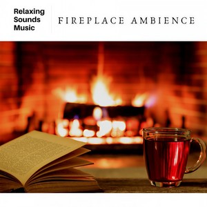 Burning Fireplace