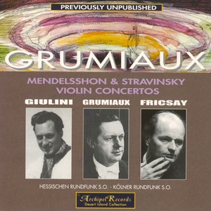 Mendelssohn & Stravinsky: Violin Concertos