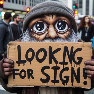 Looking For A Sign