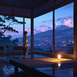 Blue Moon - street light