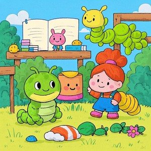 Da larvinha à borboleta