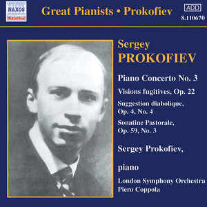 Prokofiev: Piano Concerto No. 3 / Vision Fugitives (Prokofiev) [1932, 1935]