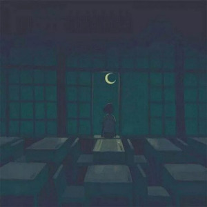 凌晨从考研教室回宿舍的路