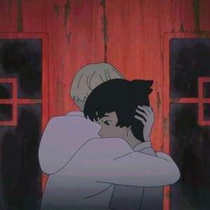 从 前 有 一 个 人 很 E M O 最 后 他 变 成 了 恶 魔 人 E M O M A N