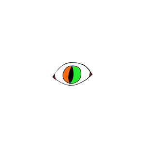 glassy eyes