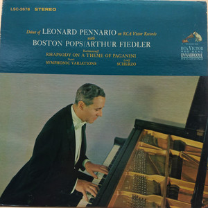 Debut Of Leonard Pennario On RCA Victor Records With Boston Pops/Arthur Fiedler（黑胶版）