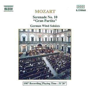 MOZART: Serenade No. 10, 'Gran Partita'