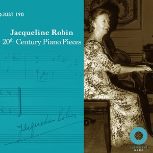 Jacqueline robin - 20TH century piano pieces