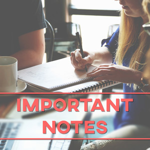 Important Notes – Noteworthy, Spotlight, Listen Lectures, Energy Intellect, Study Books, Book