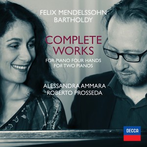 Fantasie in D Minor for piano four hands, MWV T 1 - Mendelssohn: Fantasie in D Minor for piano four hands, MWV T 1 - 1. Adagio - Allegro