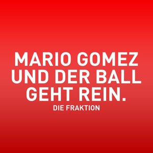 Mario Gomez und der Ball geht rein