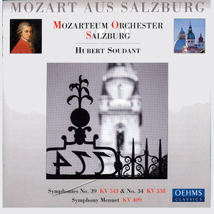 Mozart: Symphonies Nos. 34 and 39 / Menuet in C Major