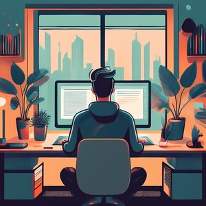 Ventanas Enmarcando Un Día Tranquilo