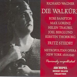 Die Walkure : Act III Announcement