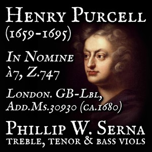 Henry Purcell (1659-1695) - In Nomine à7, Z.747, London. GB-Lbl, Add.Ms.30930 (ca.1680)