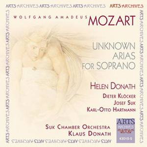 W.A. Mozart: Unknown Arias For Soprano