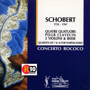 Schobert : 4 quatuors pour clavecin, 2 violons et basse