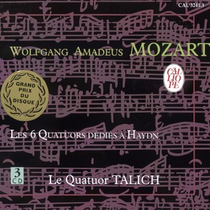 Mozart:Six String Quartets dedicated to Haydn