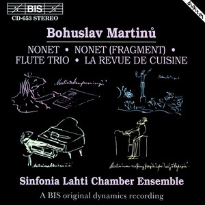 MARTINU: Trio / Nonet / La revue de cuisine