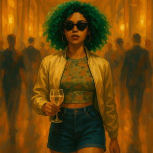 Glass in hand (feat. Lally)