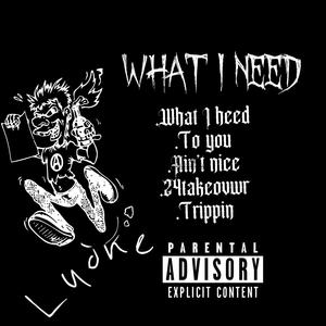 What I Need (Explicit)