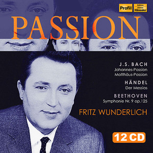 Bach, J.S.: St. John Passion / St. Matthew Passion / Handel, G.F.: Messiah / Beethoven, L. Van: Symphony No. 9, "Choral" (Wunderlich)