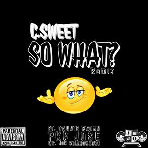 SO WHAT (feat. Kush Gang Jose, Playamade Tgc & Joe Billionaire) [Remix] [Explicit]