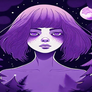 Lune de c'est nuits noir