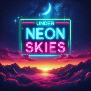 Under neon skies