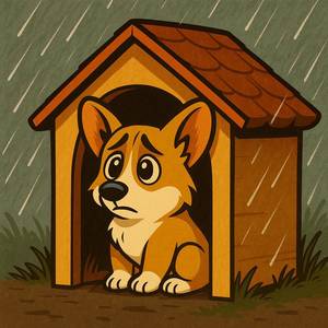 Sleeping the rain