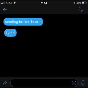 sending broken hearts (Explicit)