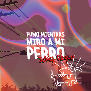 Fumo mientras miro a mi perro