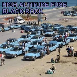 High altitude black rock