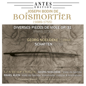 Boismortier: Diverses Pièces de Viole